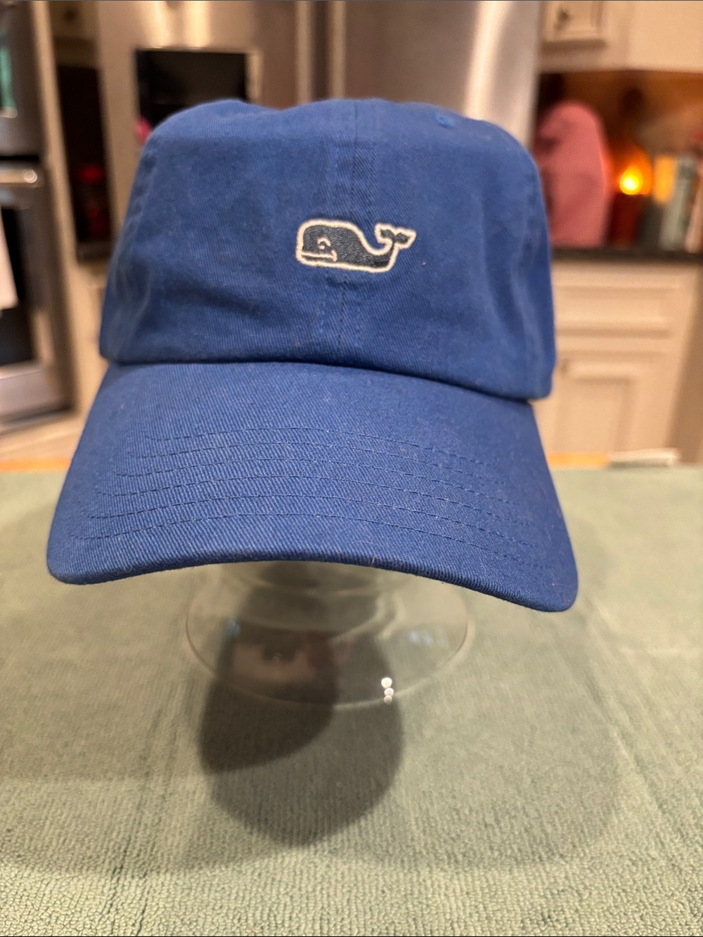 Vineyard Vines Whale Logo Cap - Navy Blue